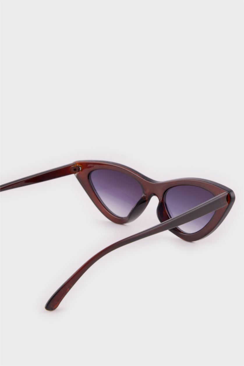 Kadın Açık Gri Kadın Kedi Gözü Güneş Gözlüğü