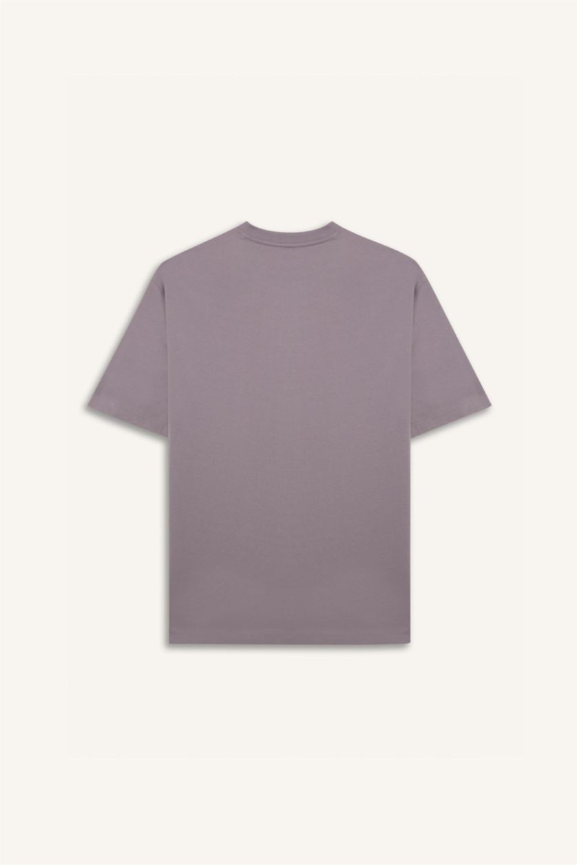 MAN Lilac Oversize Fit Short Sleeve T-Shirt