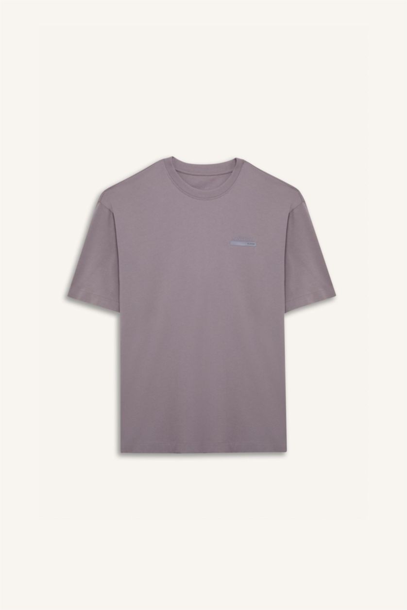 MAN Lilac Oversize Fit Short Sleeve T-Shirt