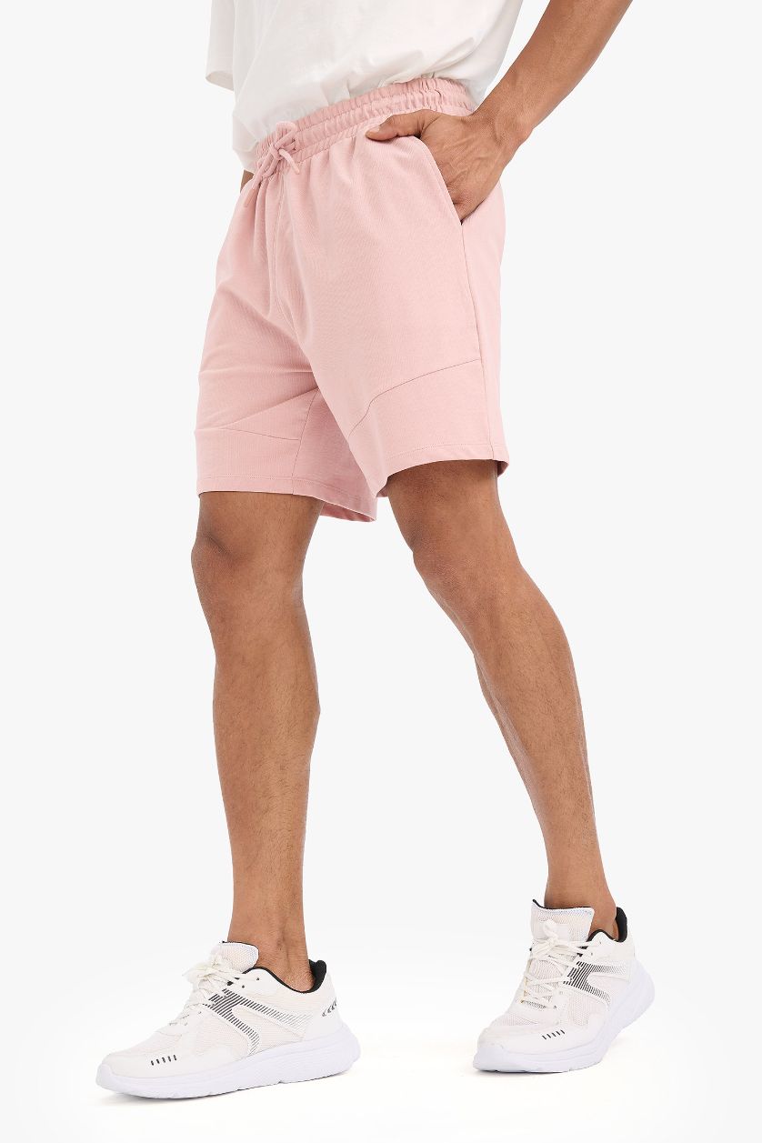 رجالي وردي شورت قصير رياضي قصة عادية من DeFactoFit