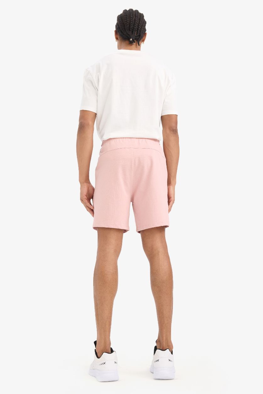 رجالي وردي شورت قصير رياضي قصة عادية من DeFactoFit