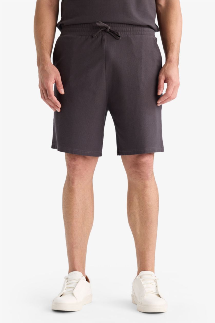 MAN انترا Cotton Relax Fit Twill Pocket Shorts