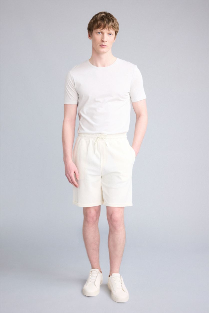 Ерлер экру Regular Fit шорты