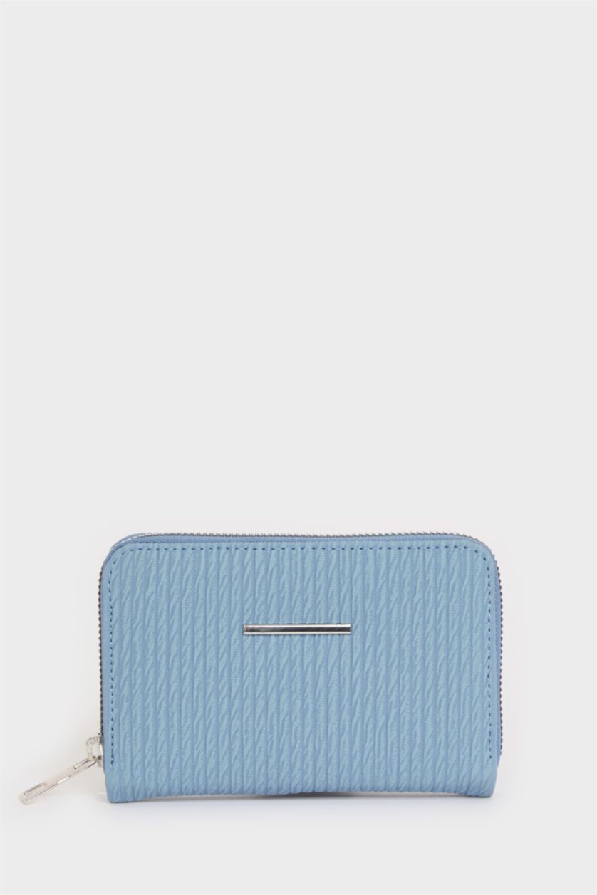 Kadın Açık Mavi Kadın Suni Deri Cüzdan