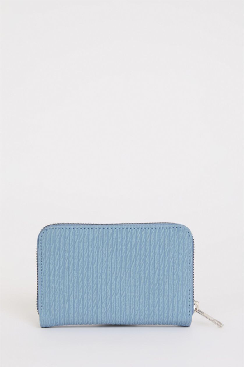 Kadın Açık Mavi Kadın Suni Deri Cüzdan