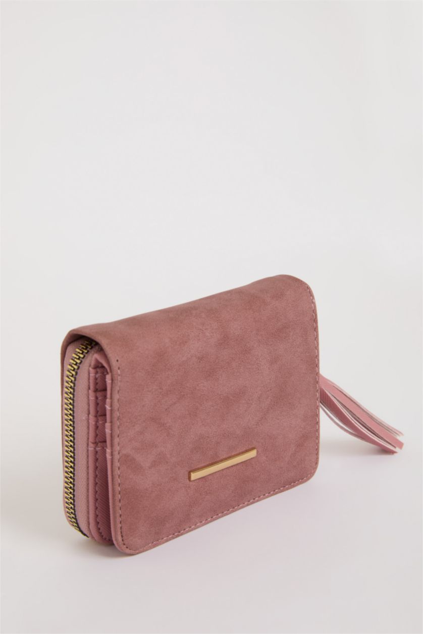 Kadın Pembe Kadın Suni Deri Cüzdan