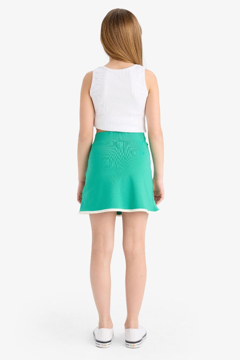 GIRLS & TEENS Green Girl Knitted Skirt