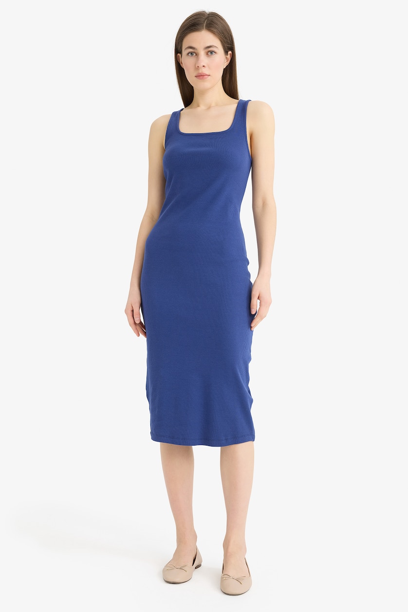 WOMAN Indigo Camisole Midi Dress