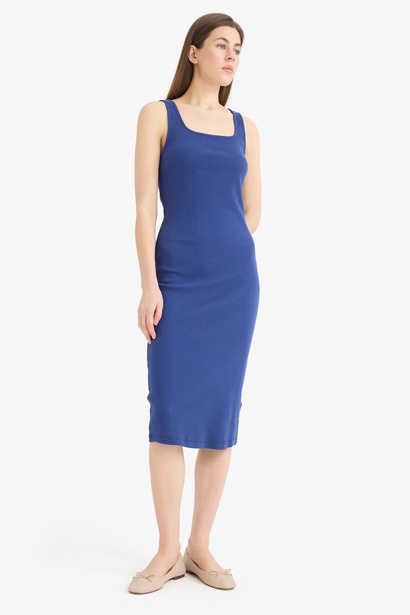 WOMAN Indigo Camisole Midi Dress