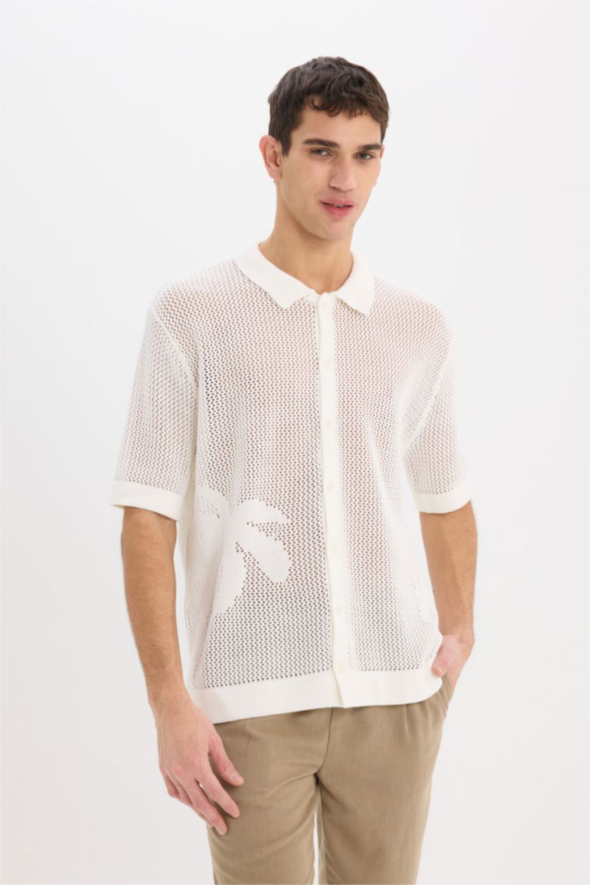 Ерлер экру трикотаж Футболка