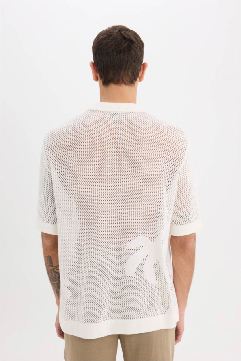 Ерлер экру трикотаж Футболка