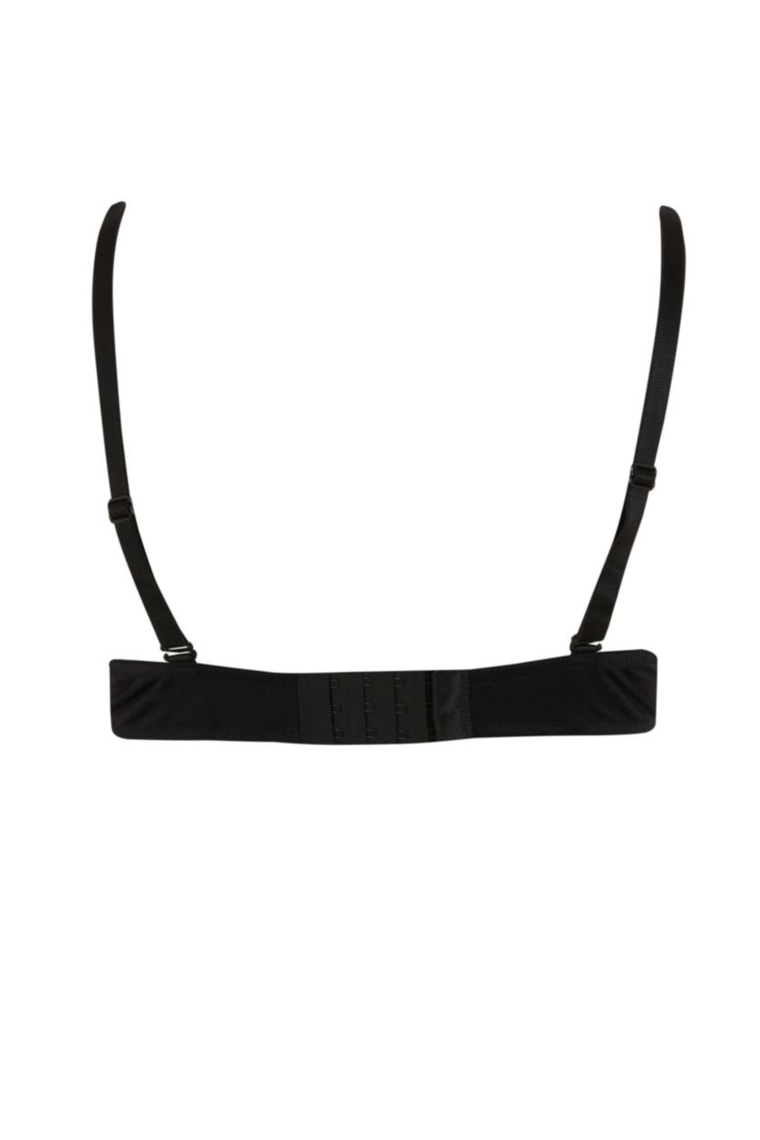 WOMAN Black Fall in Love Padded T-Shirt Bra