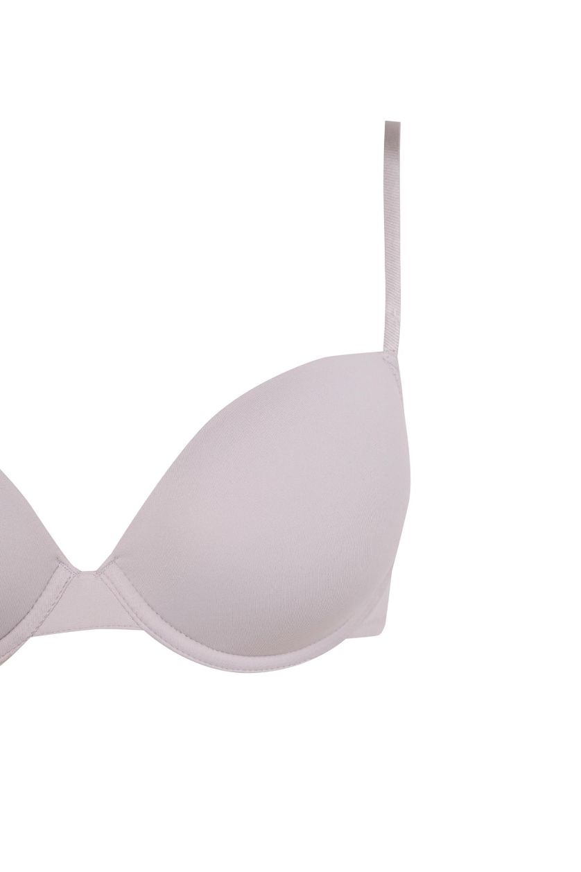 FEMME Gris Soutien-gorge à coussinets de Fall in Love