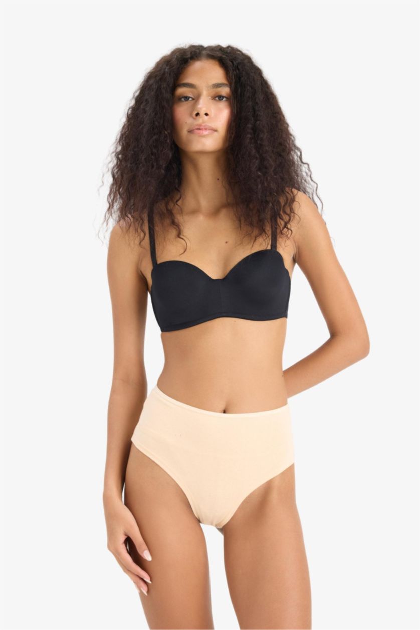 FEMME Noir Soutien-gorge à coussinets de Fall in Love