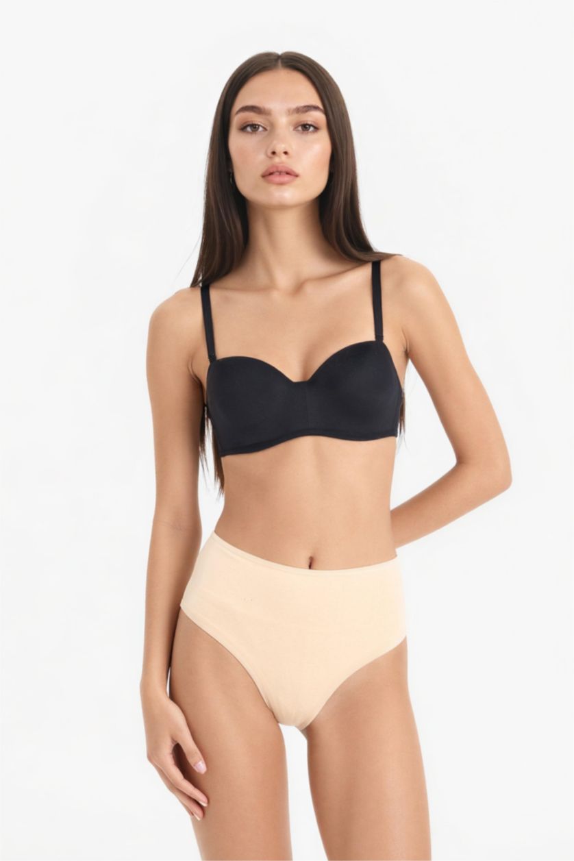 FEMME Noir Soutien-gorge à coussinets de Fall in Love