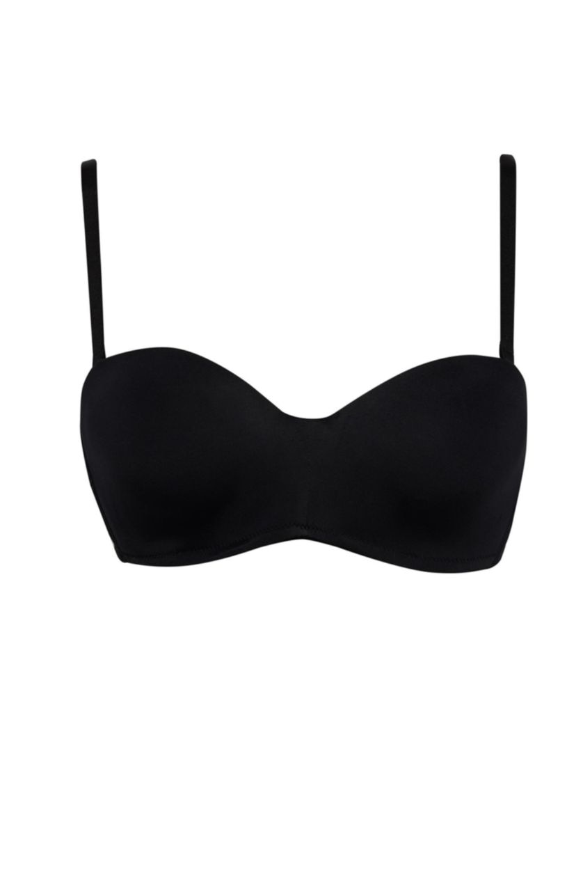 FEMME Noir Soutien-gorge à coussinets de Fall in Love
