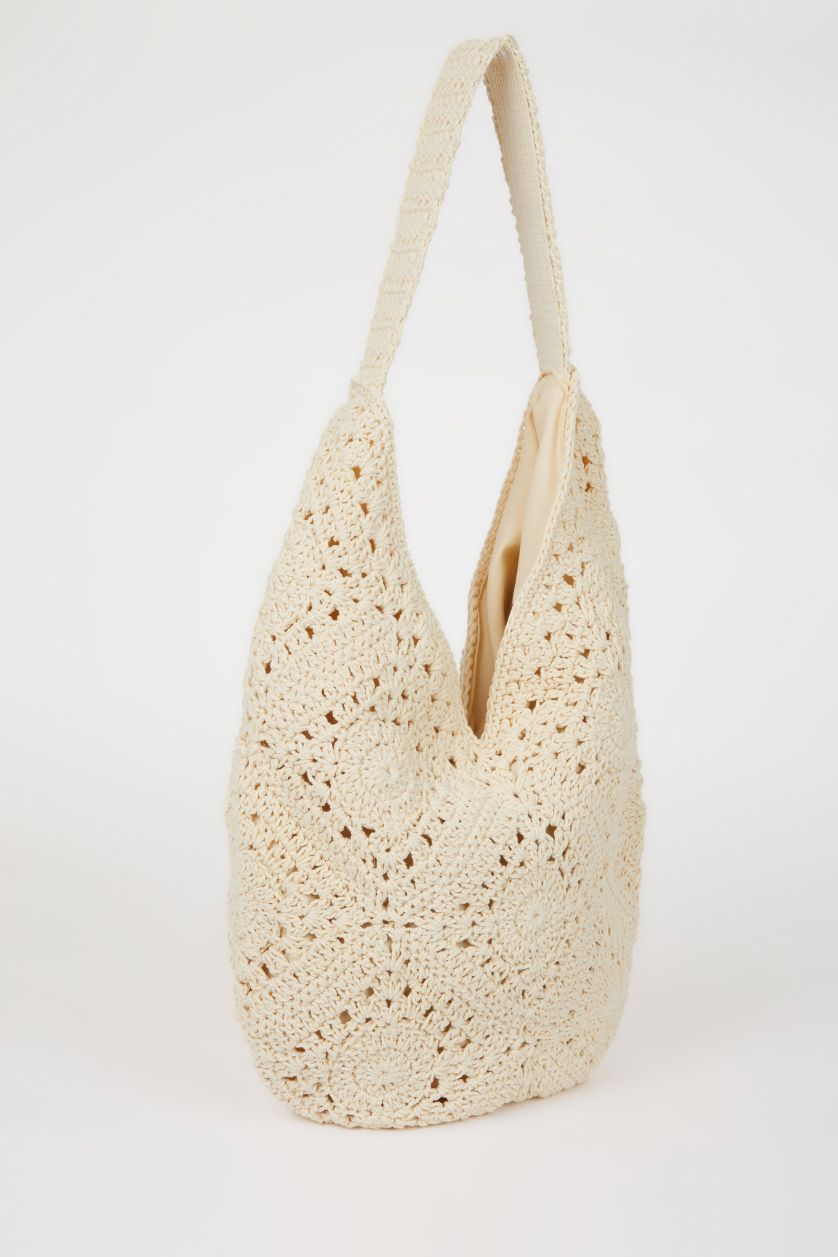 Woman Light Sand Woman Shoulder Bag