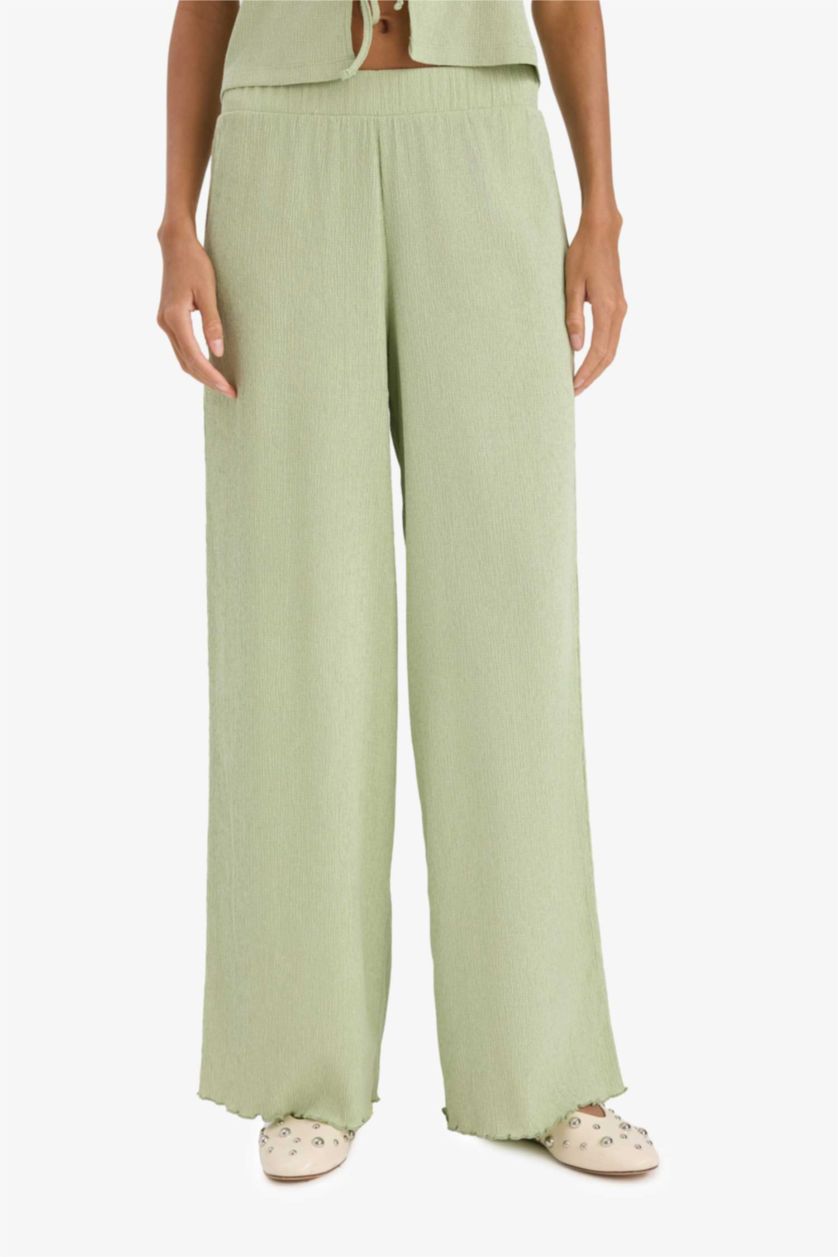 WOMAN Mint Wide Leg Trousers