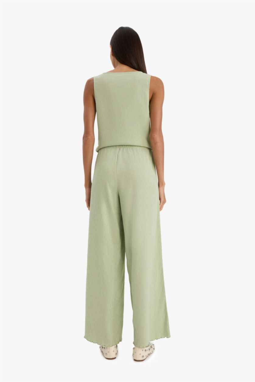 WOMAN Mint Wide Leg Trousers