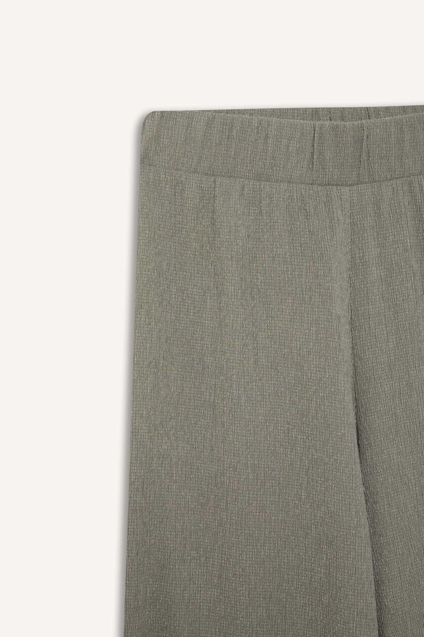 WOMAN Light Khaki Wide Leg Trousers