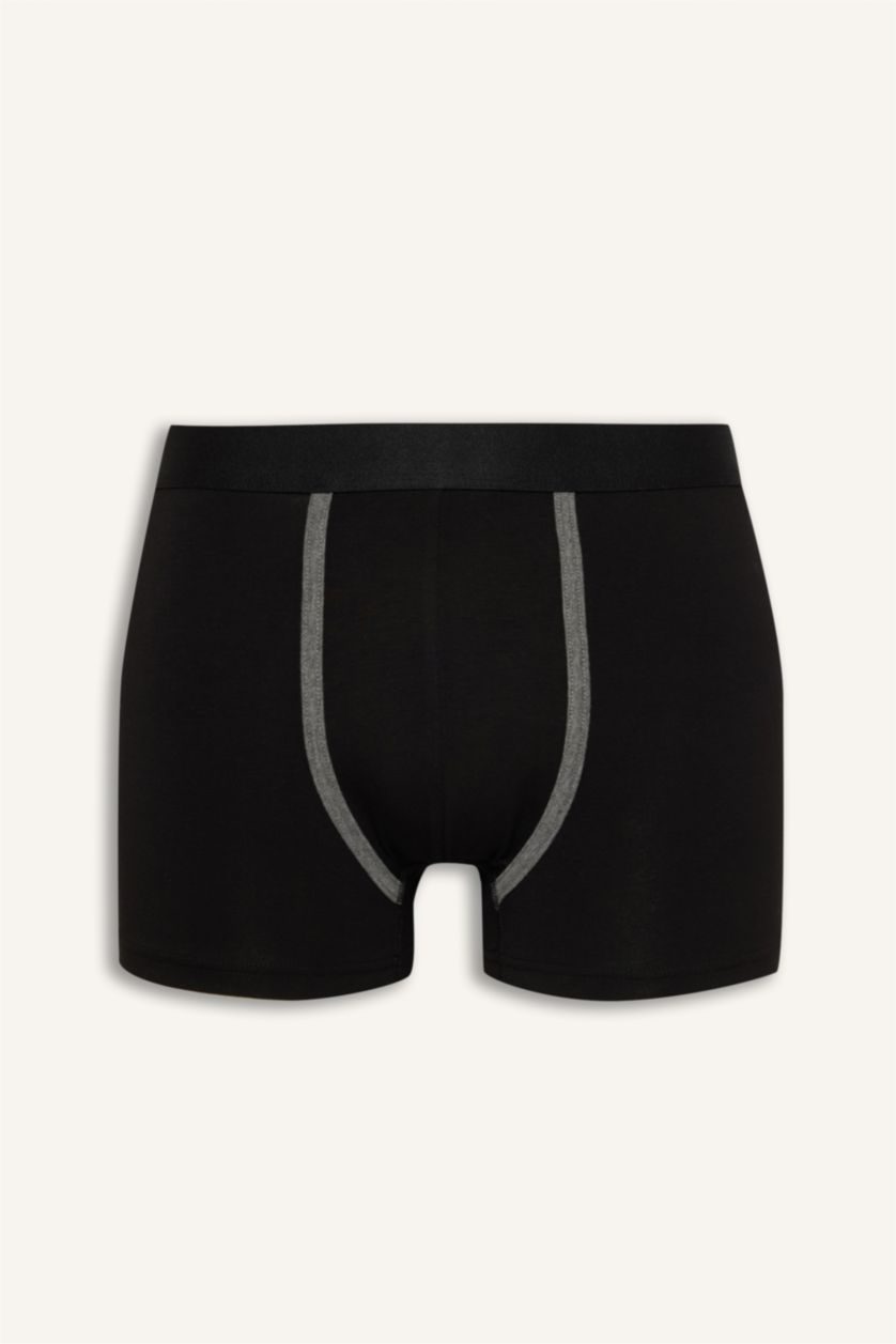 Erkek Siyah Regular Fıt Boxer
