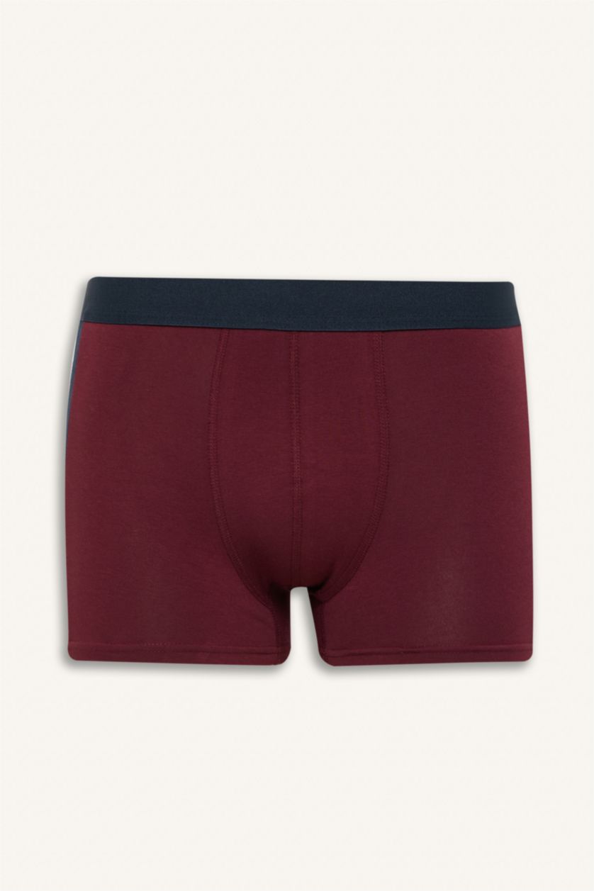 Erkek Lacivert Regular Fit 3'lü Boxer