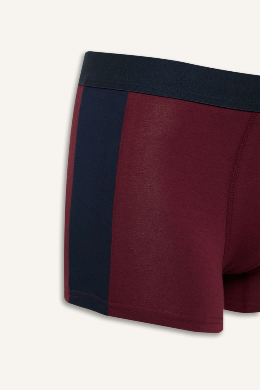 Erkek Lacivert Regular Fit 3'lü Boxer