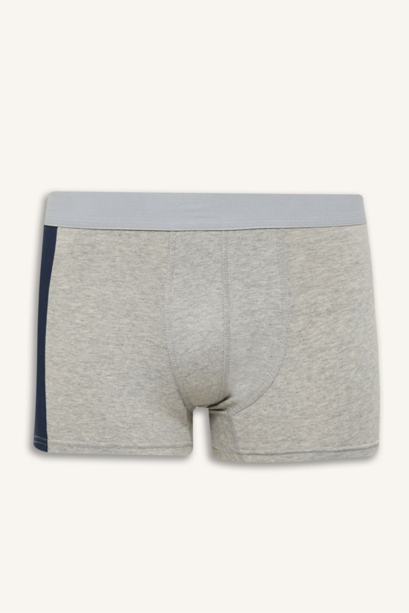 Erkek Lacivert Regular Fit 3'lü Boxer