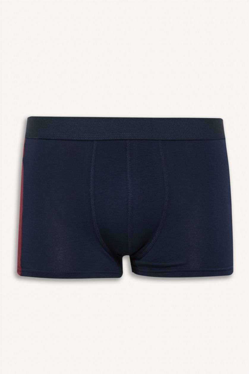 Erkek Lacivert Regular Fit 3'lü Boxer