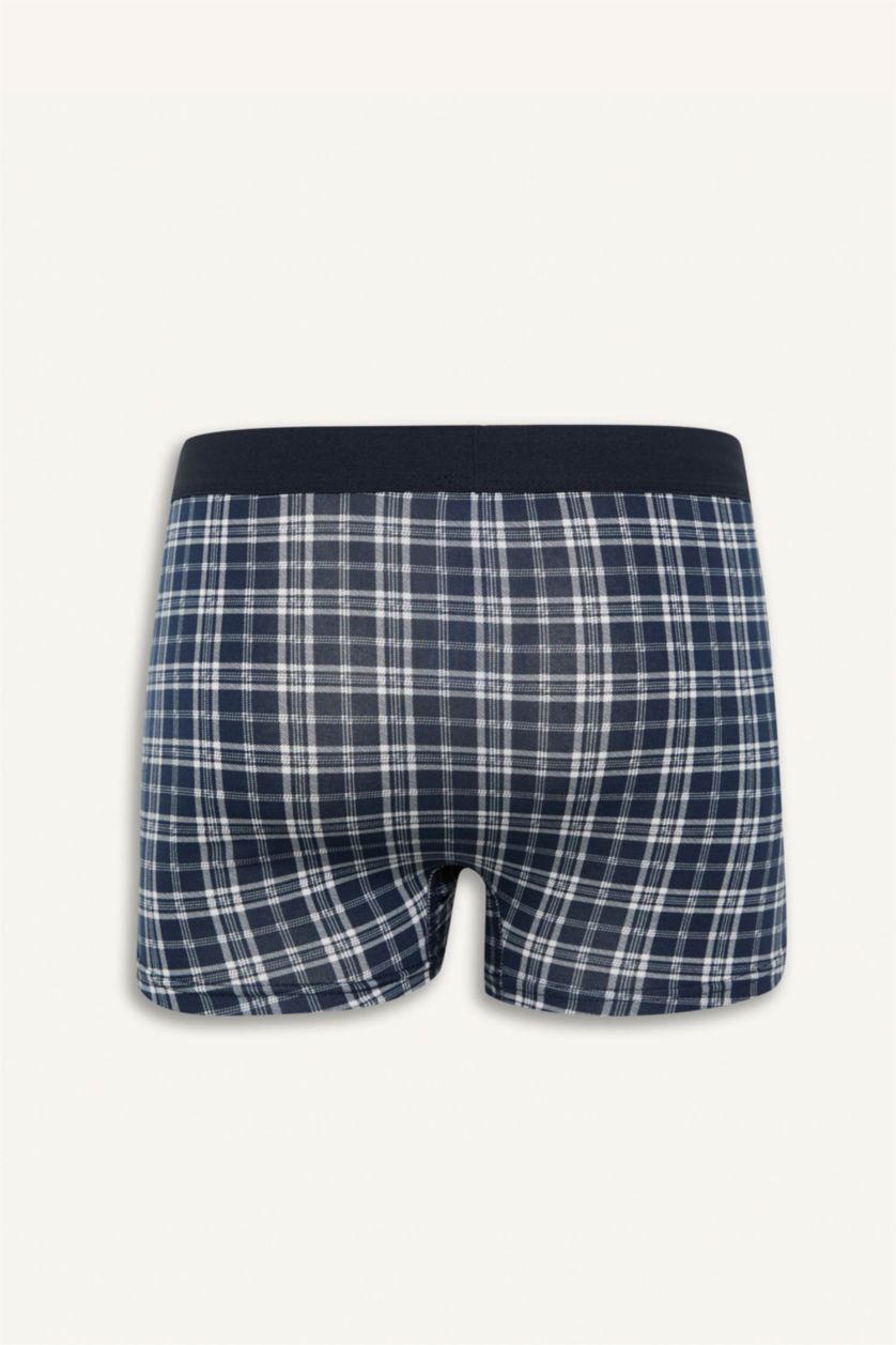 Erkek Lacivert Regular Fıt 3'lü Boxer