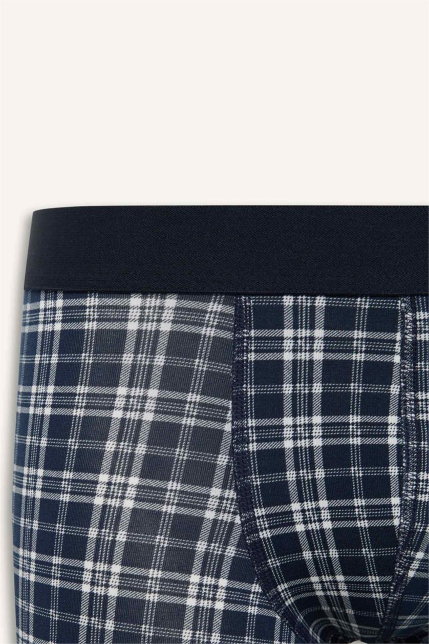 Erkek Lacivert Regular Fıt 3'lü Boxer