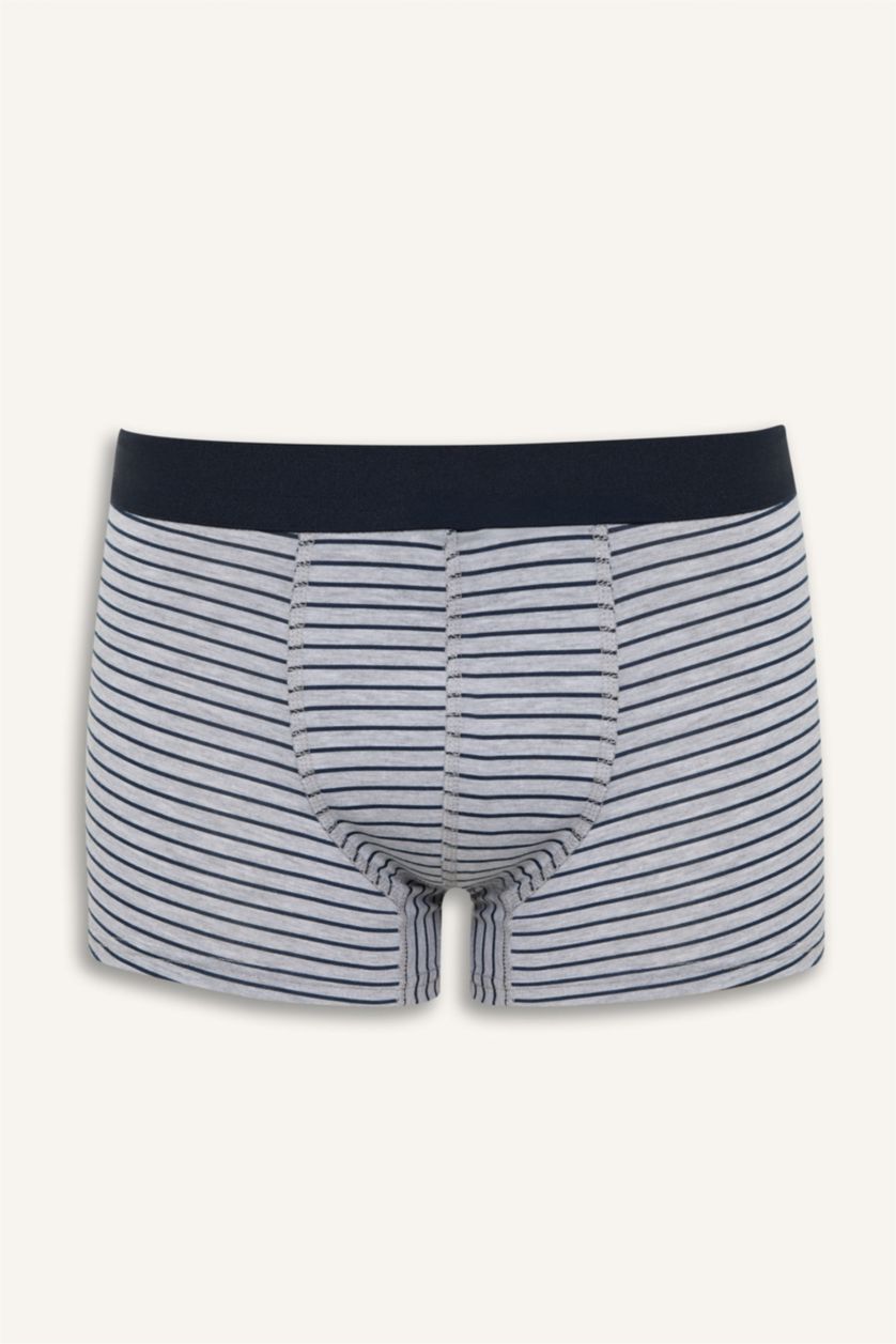 Erkek Lacivert Regular Fıt 3'lü Boxer