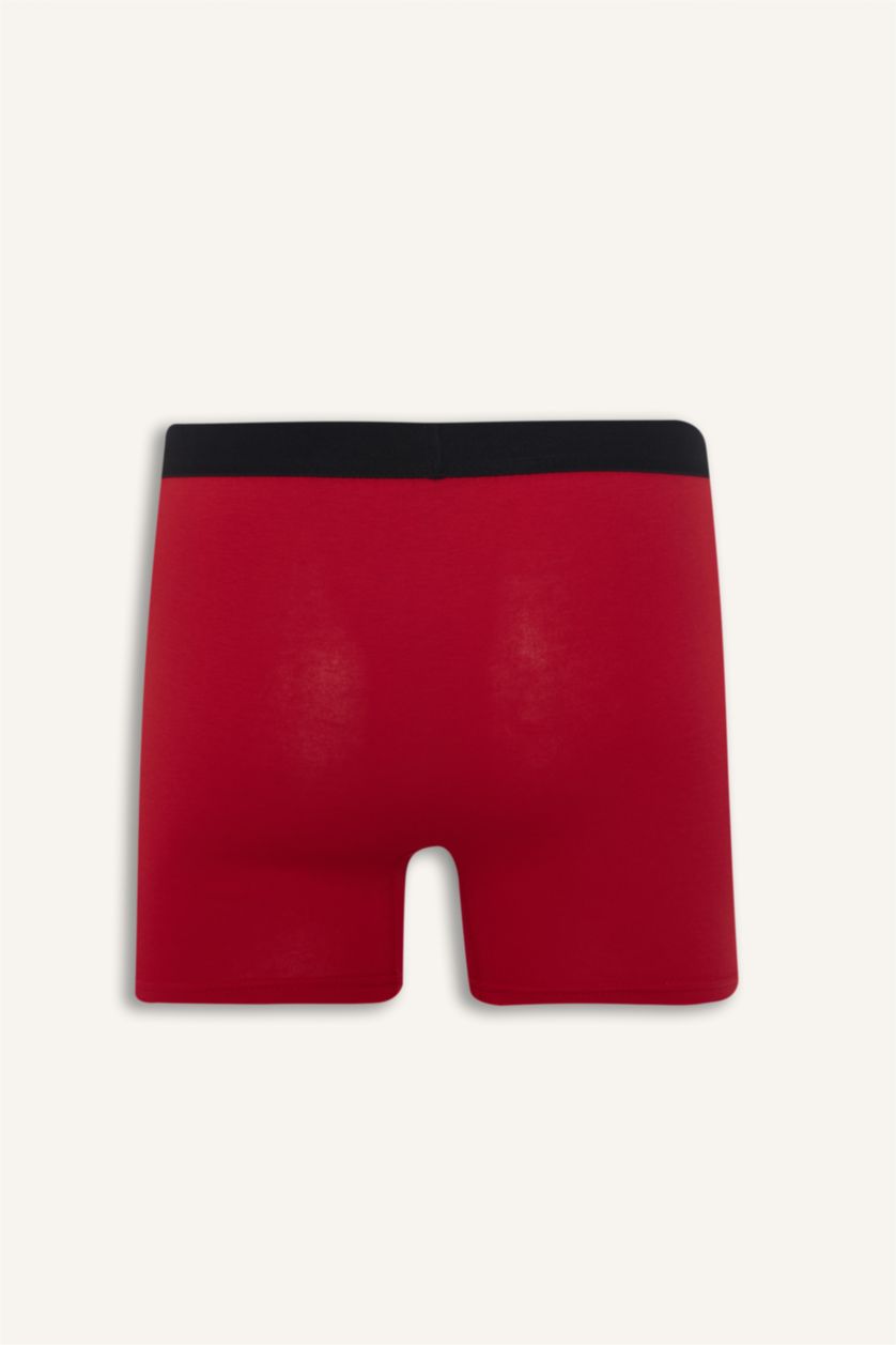 رجال أسود بوكسر قصة عادية وطبعة قلب - 3 قطع