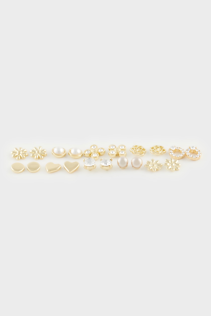 Kadın Altın Kadın 10'lu Gold Küpe