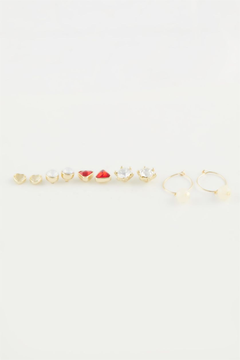 Kadın Altın Kadın 5'li Gold Küpe