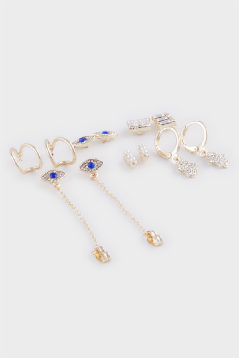 FEMME Altın Boucle d'oreille 6