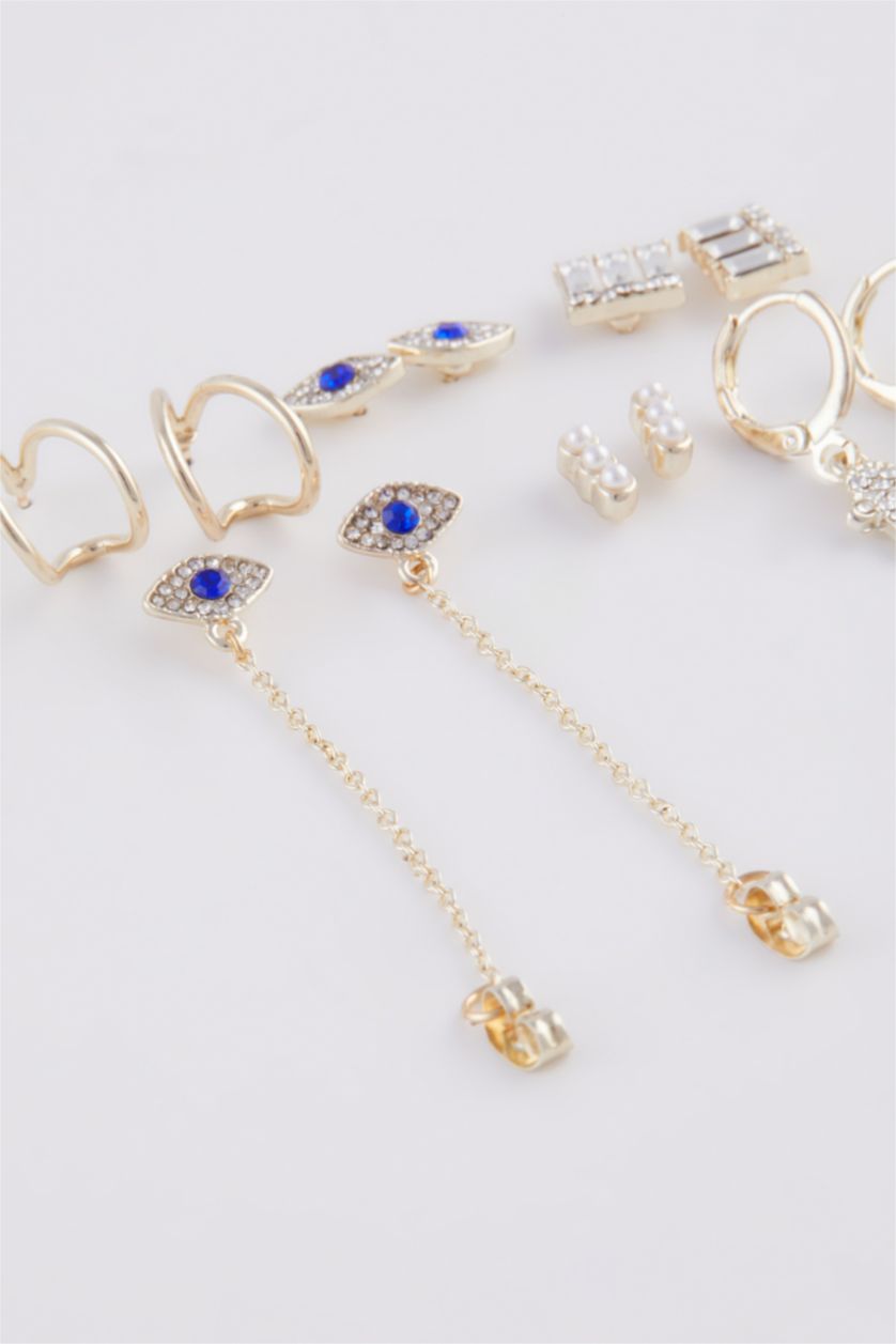 FEMME Altın Boucle d'oreille 6