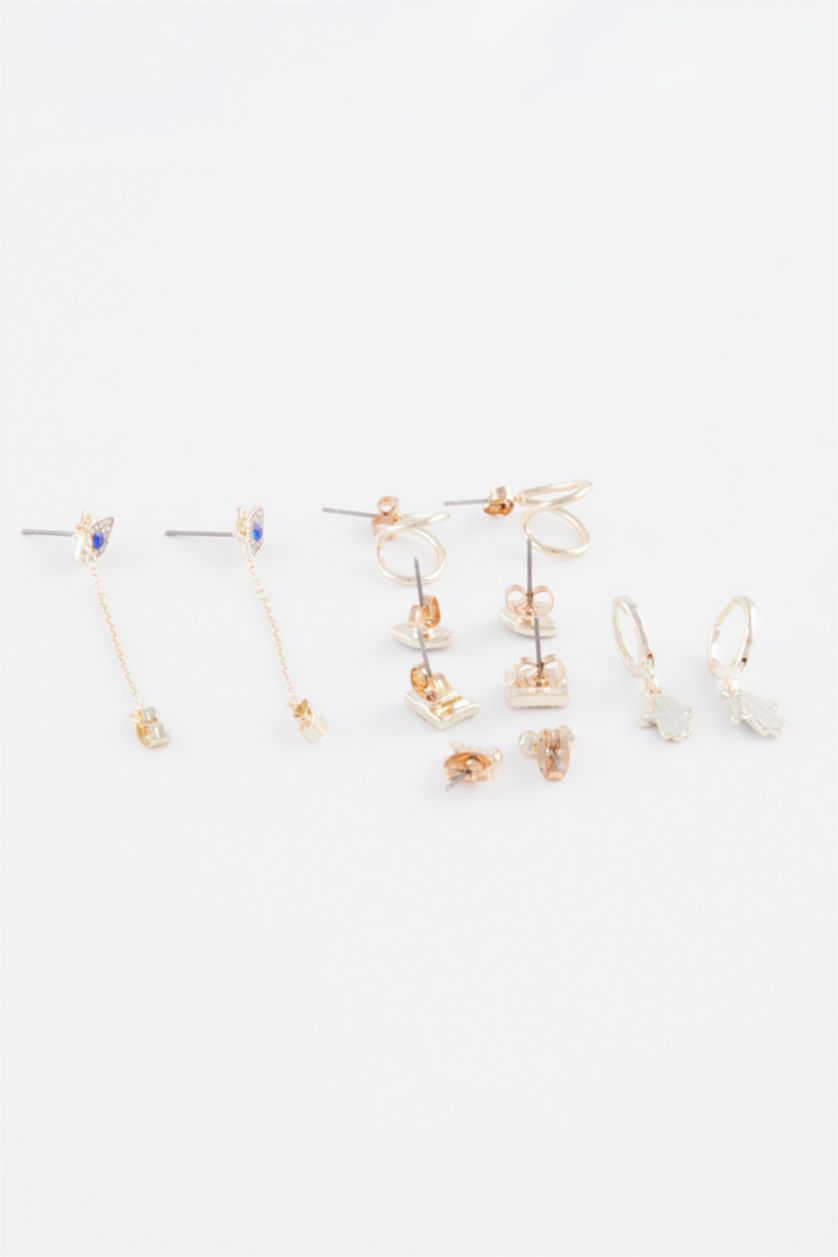 FEMME Altın Boucle d'oreille 6