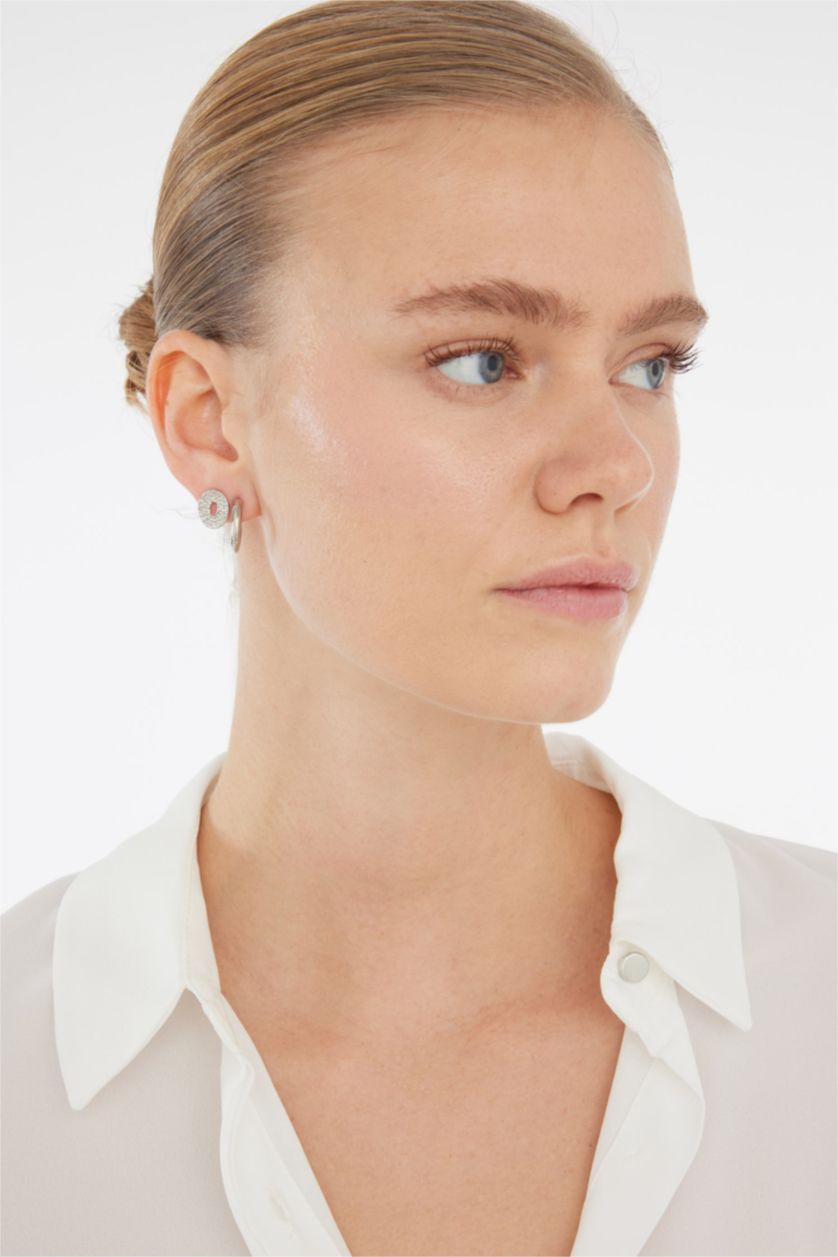 Kadın Karma Kadın 3'lü Silver Küpe