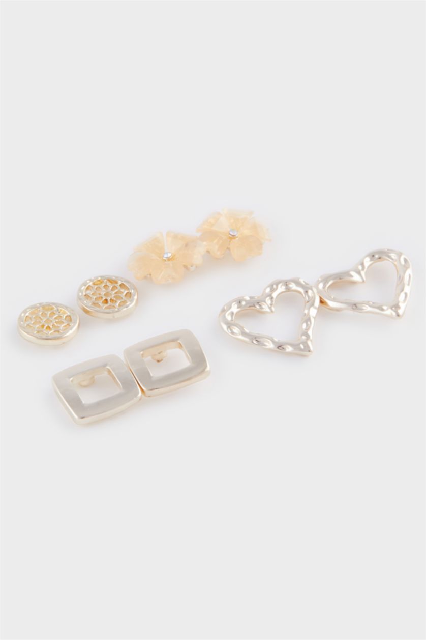 Kadın Altın Kadın 4'lü Gold Küpe