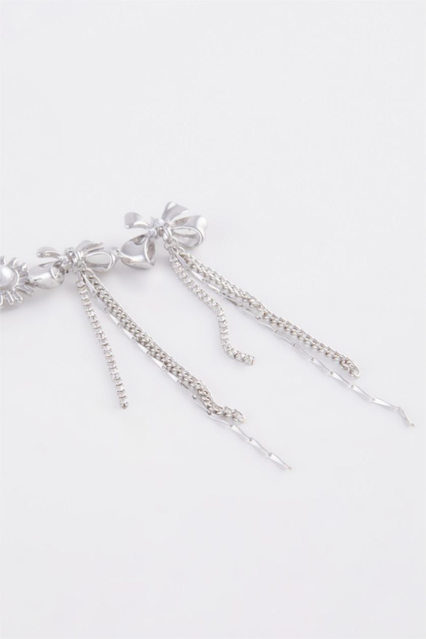 Kadın Gümüş Kadın 2'li Silver Küpe