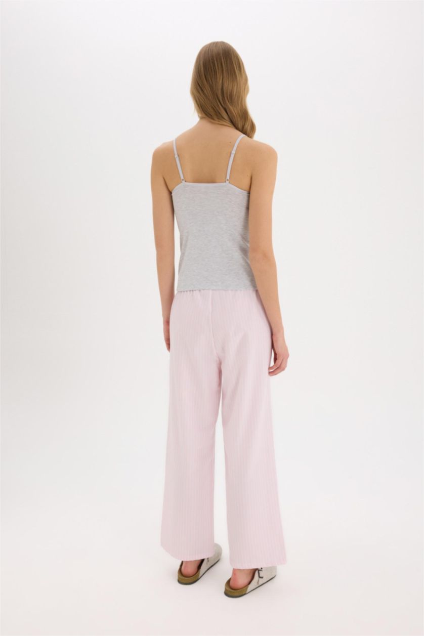 FEMME Rose Pantalon de pyjama en popeline de Fall in Love