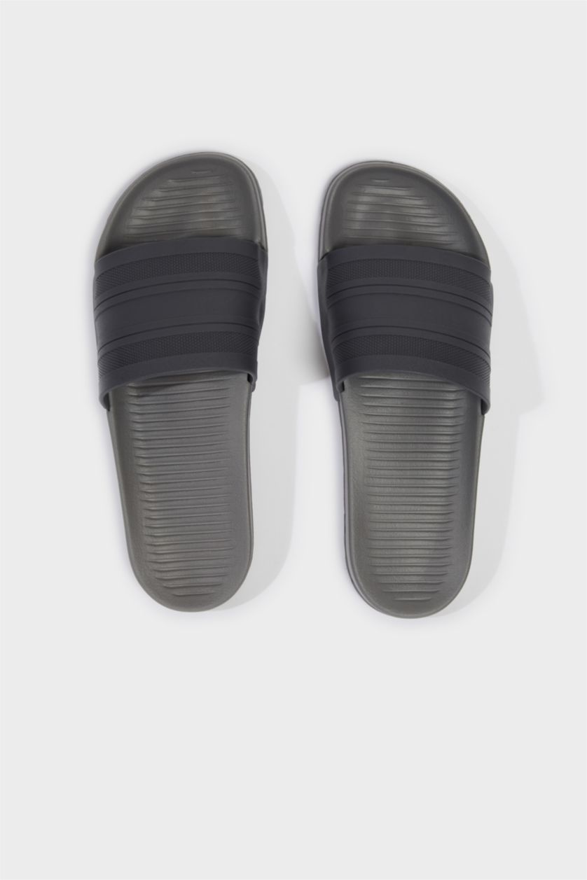 رجال أنثرا شبشب رجالي بيزك إيفا بكعب مسطح