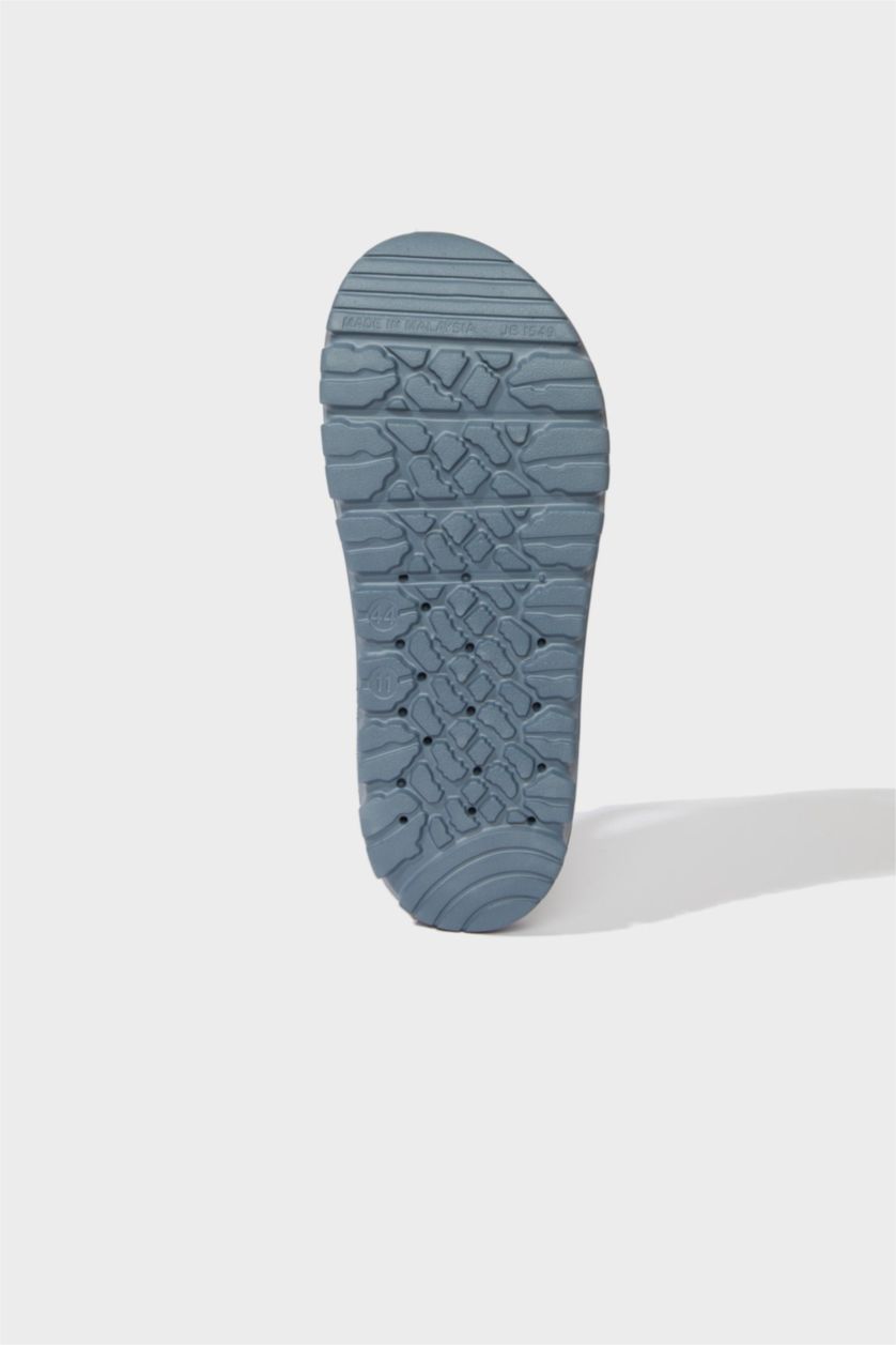 Erkek Siyah Erkek Düz Taban Eva Terlik