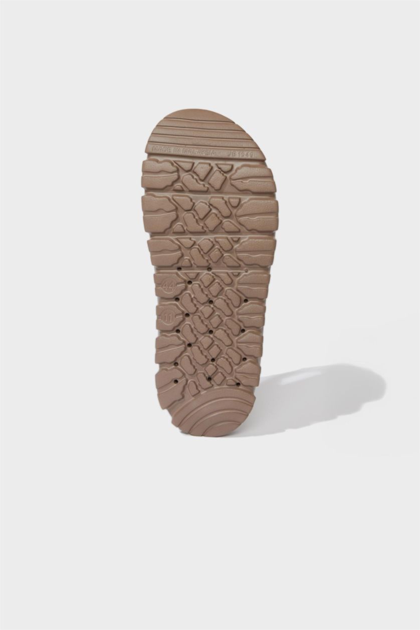 Erkek Vizon Erkek Düz Taban Eva Terlik