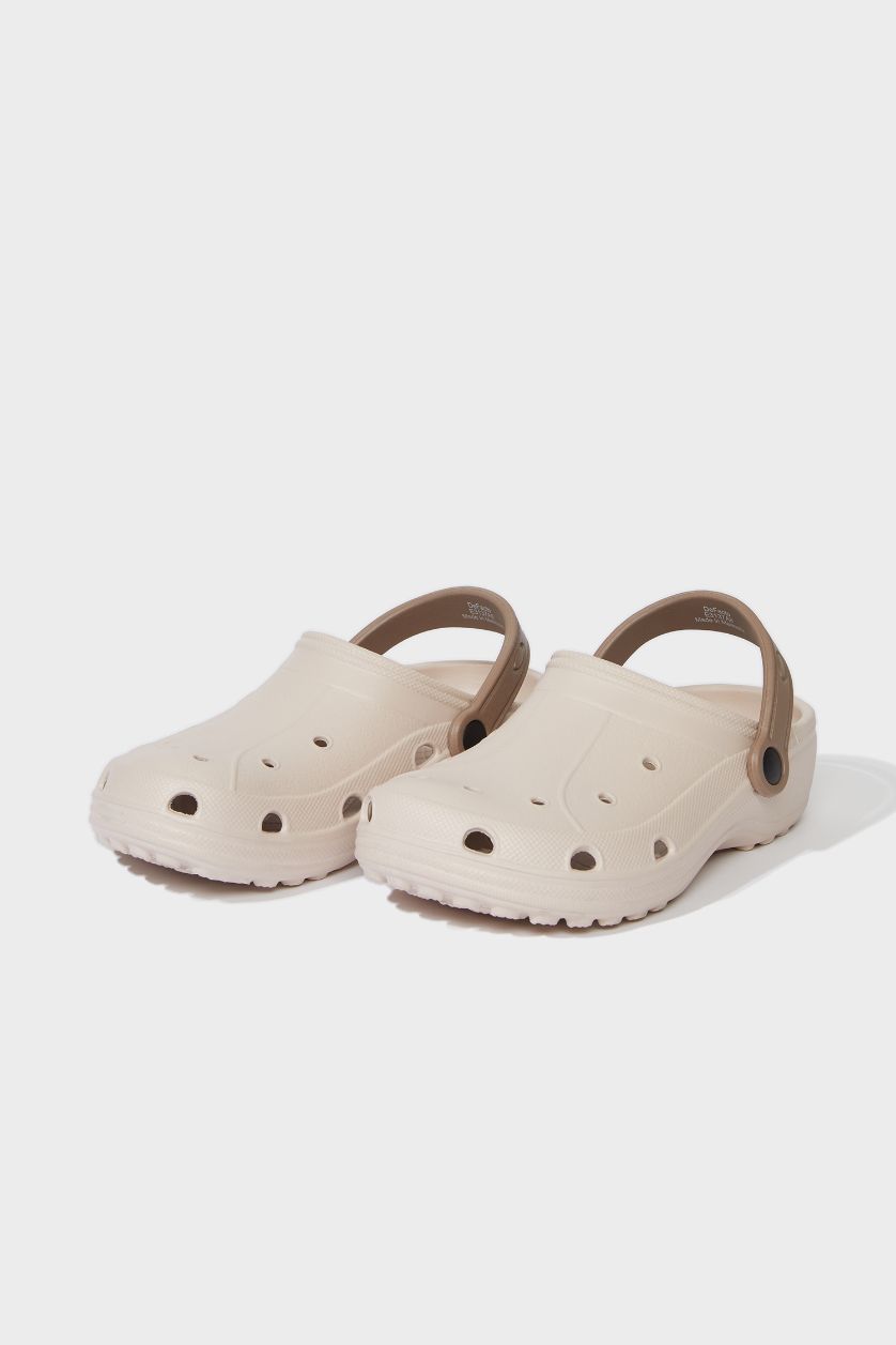 Kız Çocuk - Genç Kız Bej Yüksek Taban Eva Terlik Kız Çocuk