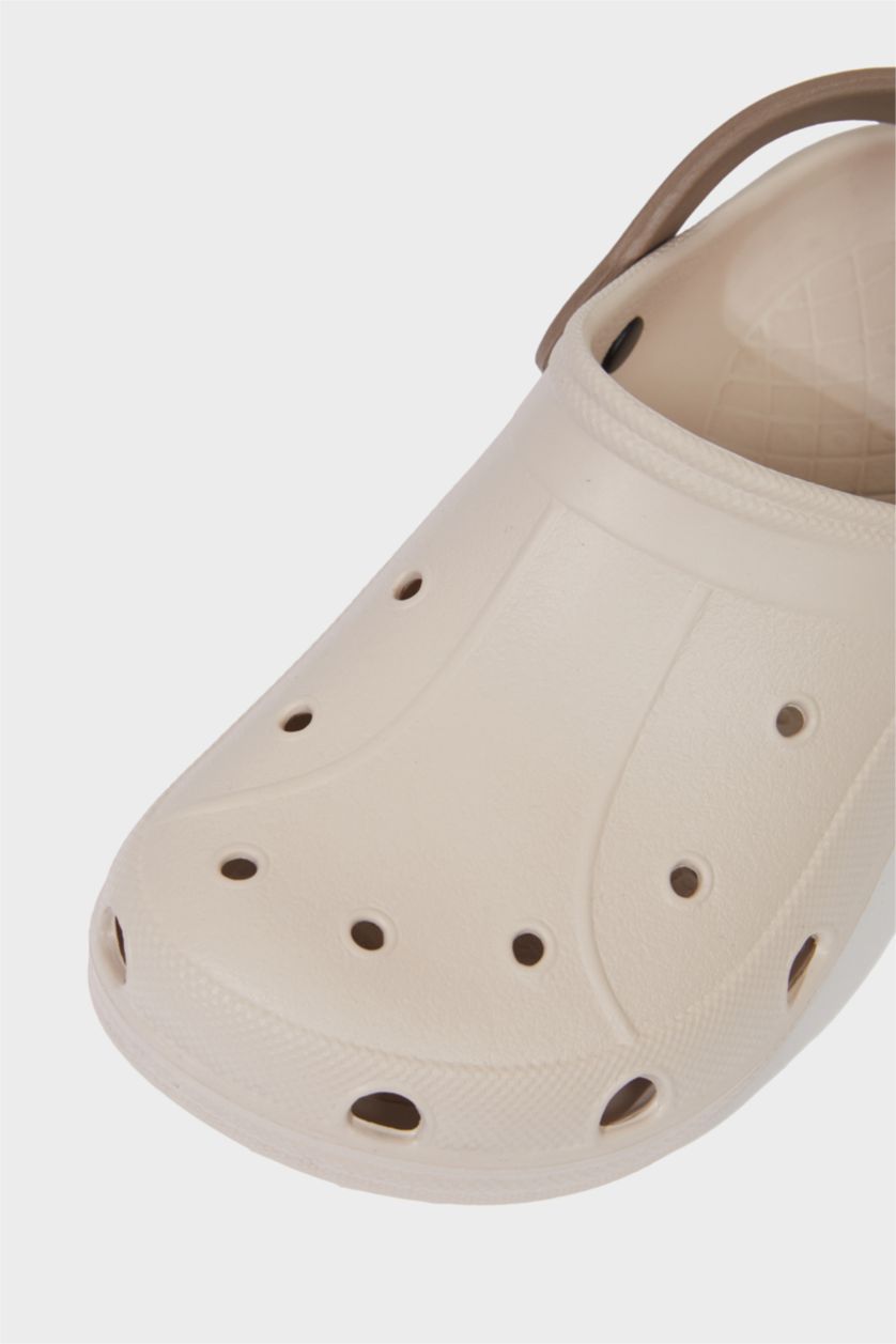 Kız Çocuk - Genç Kız Bej Yüksek Taban Eva Terlik Kız Çocuk