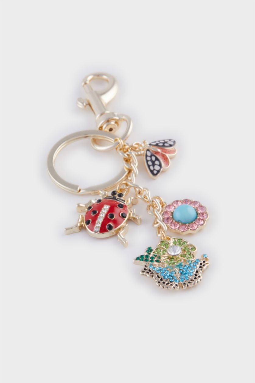 WOMAN Karma Woman Ladybug Keychain