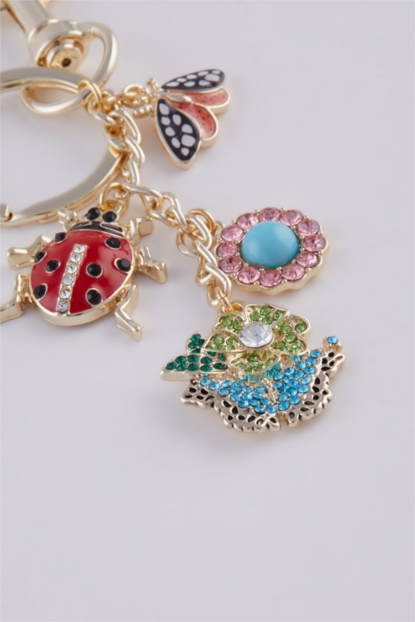 WOMAN Karma Woman Ladybug Keychain