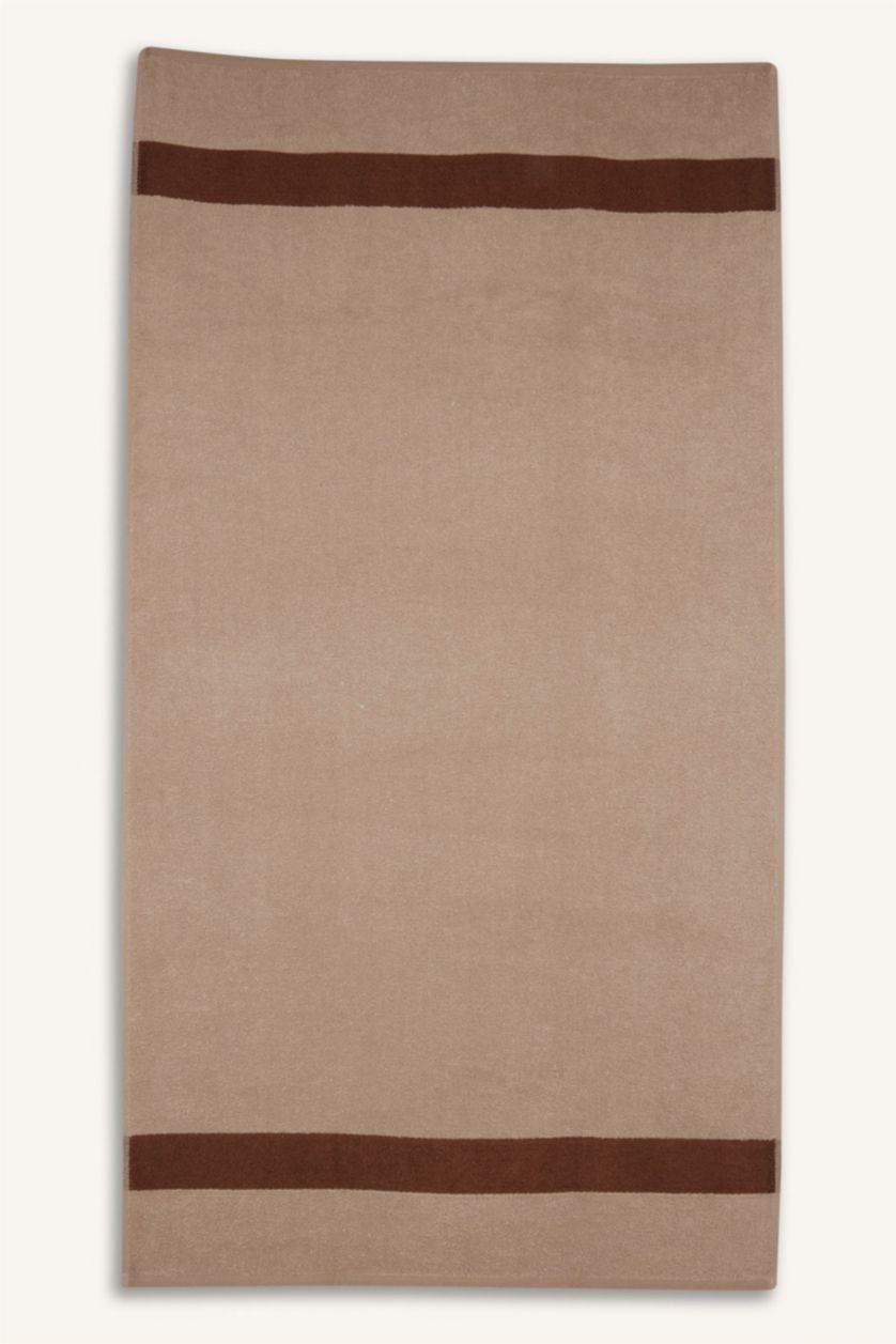 Erkek Açık Mavi Erkek Pamuklu Plaj Havlusu